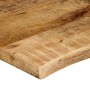 Solid mango wood natural edge table top 70x60x3.8 cm by , Table tops - Ref: Foro24-370403, Price: 63,95 €, Discount: %