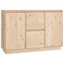 Solid pine wood sideboard 111x34x75 cm by , Sideboards - Ref: Foro24-814309, Price: 146,29 €, Discount: %