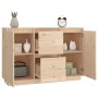 Solid pine wood sideboard 111x34x75 cm by , Sideboards - Ref: Foro24-814309, Price: 146,29 €, Discount: %