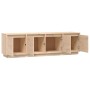 Solid pine wood TV stand 156x37x45 cm by , TV Furniture - Ref: Foro24-814394, Price: 130,97 €, Discount: %