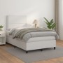 Cama box spring con colchón cuero sintético blanco 120x200 cm de , Camas y somieres - Ref: Foro24-3142774, Precio: 469,99 €, ...