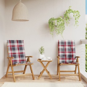 Reclining garden chairs and 2 solid teak wood cushions by , Garden chairs - Ref: Foro24-3196446, Price: 289,99 €, Discount: %