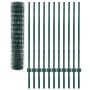 Euro green steel fence 20x1.2 m by , fence panels - Ref: Foro24-142812, Price: 187,99 €, Discount: %