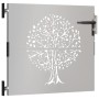 Puerta de jardín acero corten diseño árbol 85x75 cm de , Puertas de jardín - Ref: Foro24-153208, Precio: 160,03 €, Descuento: %