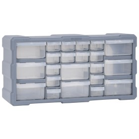 Multi-drawer organizer with 22 drawers 49x16x25.5 cm by vidaXL, Toolboxes - Ref: Foro24-147584, Price: 37,99 €, Discount: %