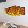 Decorative set of canvases for the wall, forest of maple trees, 100 x 50 cm. by , Posters, prints and visual art - Ref: Foro2...