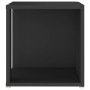 Mesa auxiliar madera contrachapada negro 33x33x34,5 cm de , Mesas auxiliares - Ref: Foro24-809009, Precio: 29,21 €, Descuento: %