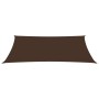 Rectangular brown Oxford fabric sail awning 2x5 m by , Umbrellas - Ref: Foro24-135809, Price: 38,99 €, Discount: %