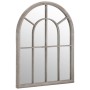 Garden mirror with iron frame for outdoor use, 60x45 cm by , Mirrors - Ref: Foro24-318345, Price: 82,34 €, Discount: %