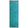 Washable cyan blue doormat 60x180 cm by vidaXL, Doormats - Ref: Foro24-323459, Price: 52,07 €, Discount: %