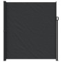 Retractable black side awning 220x600 cm by , Umbrellas - Ref: Foro24-4004564, Price: 115,23 €, Discount: %