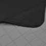 Quilted reversible black and grey bedspread 170x210 cm by , Bedspreads and duvets - Ref: Foro24-130883, Price: 23,32 €, Disco...