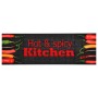 Washable kitchen rug Hot&Spicy 45x150 cm by vidaXL, Doormats - Ref: Foro24-323479, Price: 21,66 €, Discount: %