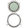 Bullseye wall mirror made of aluminum and glass Ø38 cm by , Mirrors - Ref: Foro24-357849, Price: 62,44 €, Discount: %