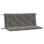 Garden bench cushions 2 units dark gray melange fabric 120x50x7 cm by , Cushions for chairs and sofas - Ref: Foro24-4002598, ...