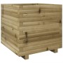 Jardinera madera de pino impregnada 50x50x49,5 cm de , Maceteros y jardineras - Ref: Foro24-3282518, Precio: 123,99 €, Descue...