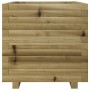 Jardinera madera de pino impregnada 50x50x49,5 cm de , Maceteros y jardineras - Ref: Foro24-3282518, Precio: 123,99 €, Descue...