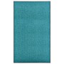 Washable cyan blue doormat 90x150 cm by vidaXL, Doormats - Ref: Foro24-323461, Price: 53,93 €, Discount: %