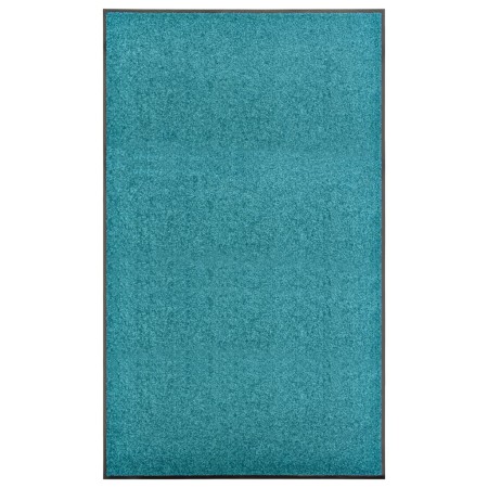 Washable cyan blue doormat 90x150 cm by vidaXL, Doormats - Ref: Foro24-323461, Price: 53,93 €, Discount: %