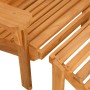 Adirondack garden chair with solid teak wood footrest by , Garden chairs - Ref: Foro24-4008080, Price: 167,10 €, Discount: %