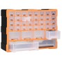 Multi-drawer organizer with 40 drawers 52x16x37.5 cm by vidaXL, Toolboxes - Ref: Foro24-147577, Price: 46,71 €, Discount: %