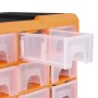 Multi-drawer organizer with 40 drawers 52x16x37.5 cm by vidaXL, Toolboxes - Ref: Foro24-147577, Price: 46,71 €, Discount: %