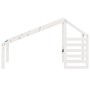 Solid white pine wood children's bed canopy 188x82x113 cm by , Accessories for beds and slatted bases - Ref: Foro24-846883, P...