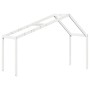 Solid wood white children's bed canopy 203x80.5x142 cm by , Accessories for beds and slatted bases - Ref: Foro24-846944, Pric...