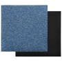 Carpet floor tiles 20 pcs 5 m² 50x50 cm blue by vidaXL, Floors and carpets - Ref: Foro24-147316, Price: 111,84 €, Discount: %