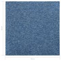 Carpet floor tiles 20 pcs 5 m² 50x50 cm blue by vidaXL, Floors and carpets - Ref: Foro24-147316, Price: 111,84 €, Discount: %