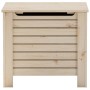 Storage box with lid FROG solid pine wood 60x49x54 cm by , Storage trunks - Ref: Foro24-4002319, Price: 71,86 €, Discount: %