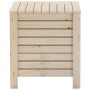 Storage box with lid FROG solid pine wood 60x49x54 cm by , Storage trunks - Ref: Foro24-4002319, Price: 71,86 €, Discount: %