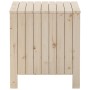 Storage box with lid FROG solid pine wood 60x49x54 cm by , Storage trunks - Ref: Foro24-4002327, Price: 72,12 €, Discount: %