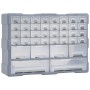 Multi-drawer organizer with 40 drawers 52x16x37.5 cm by vidaXL, Toolboxes - Ref: Foro24-147578, Price: 50,35 €, Discount: %