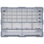 Multi-drawer organizer with 40 drawers 52x16x37.5 cm by vidaXL, Toolboxes - Ref: Foro24-147578, Price: 50,35 €, Discount: %