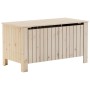 Storage box with lid FROG solid pine wood 100x49x54cm by , Storage trunks - Ref: Foro24-4002331, Price: 100,24 €, Discount: %