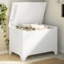 Storage box with lid FROG solid white wood 80x49x54 cm by , Storage trunks - Ref: Foro24-4002338, Price: 100,30 €, Discount: %