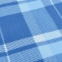 Folding blue checkered velvet picnic blanket 200x200 cm by , Camping and hiking - Ref: Foro24-4004208, Price: 31,80 €, Discou...