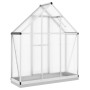 Greenhouse with silver aluminum base frame 169x58x202 cm by , Greenhouses - Ref: Foro24-4005819, Price: 227,96 €, Discount: %