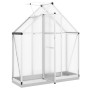 Greenhouse with silver aluminum base frame 169x58x202 cm by , Greenhouses - Ref: Foro24-4005819, Price: 227,96 €, Discount: %