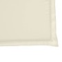 Square garden seat cushions 4 pcs cream 45x45x2 cm by , Cushions for chairs and sofas - Ref: Foro24-847729, Price: 24,07 €, D...