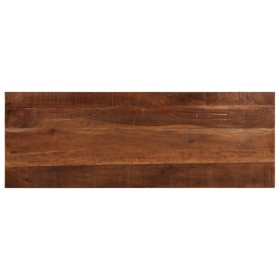 Rechteckiger Tisch aus massivem recyceltem Holz, 140x50x2,5 cm. von , Tischplatten - Ref: Foro24-371193, Preis: 97,99 €, Raba...