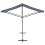 Free-standing awning made of blue and white fabric and steel, 300x300 cm. by , Umbrellas - Ref: Foro24-368931, Price: 266,10 ...