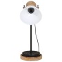 White desk lamp 25 W E27 17x17x50 cm by , Lamps - Ref: Foro24-371945, Price: 60,90 €, Discount: %