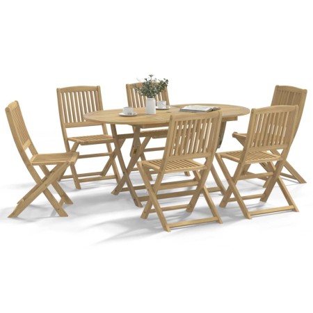 Sillas de jardín plegables 6 uds madera acacia 48,5x57x90 cm de , Sillas de jardín - Ref: Foro24-3214232, Precio: 273,69 €, D...