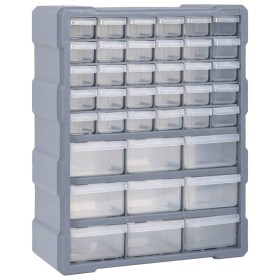 Multi-drawer organizer with 39 drawers 38x16x47 cm by vidaXL, Toolboxes - Ref: Foro24-147586, Price: 44,99 €, Discount: %