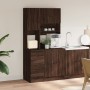 Engineered wood kitchen cabinet in brown oak, 95x50x180 cm. by , Kitchen cabinets - Ref: Foro24-3276538, Price: 259,99 €, Dis...