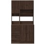 Mueble de cocina madera ingeniería marrón roble 95x50x180 cm de , Armarios de cocina - Ref: Foro24-3276538, Precio: 262,03 €,...