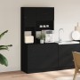 Mueble de cocina madera de ingeniería negro 95x50x180 cm de , Armarios de cocina - Ref: Foro24-3276533, Precio: 303,30 €, Des...