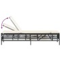 Sun loungers with small table, 2 units, black synthetic rattan by , Loungers - Ref: Foro24-4002746, Price: 261,99 €, Discount: %